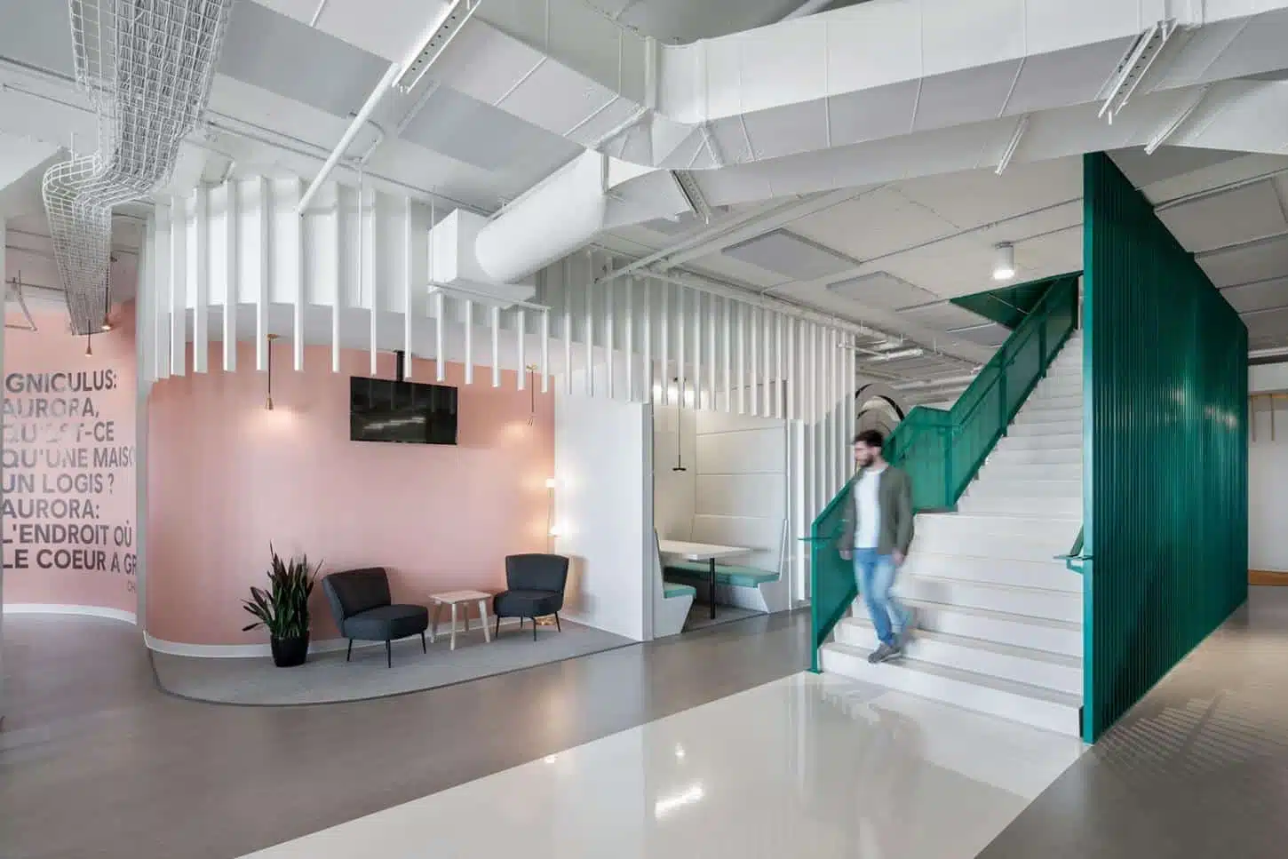 Ubisoft_02 Office LED lighting