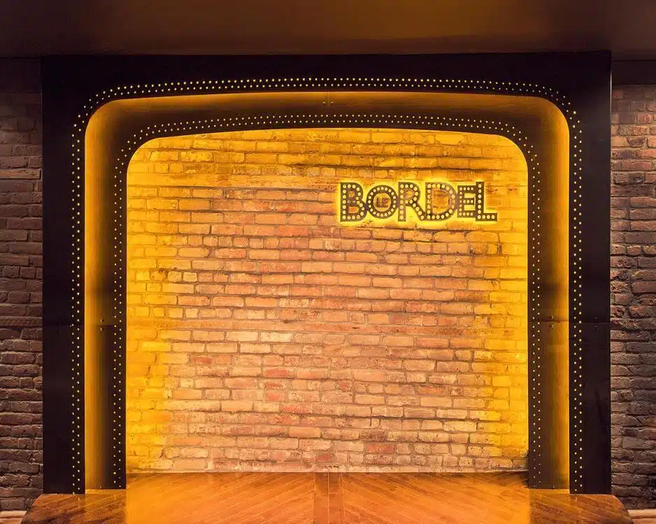 Bordel LED lighting scene Bordel LED lighting scene