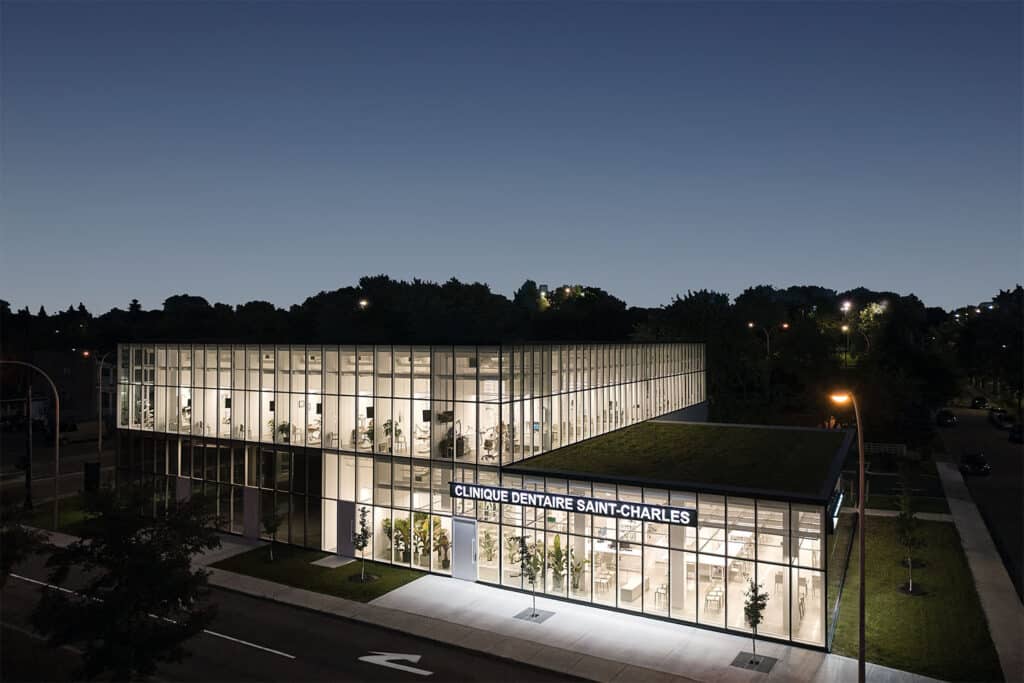 Dental clinic Saint-Charles, lighting by LumenTruss