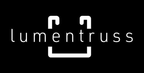 Logo blanc Lumentruss